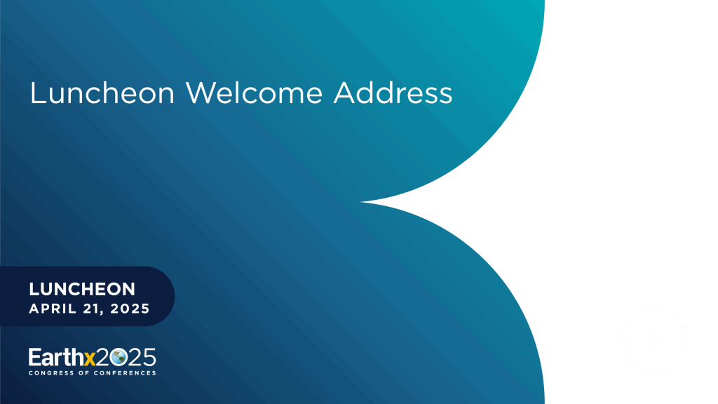 Luncheon Welcome Address