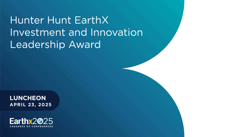 Hunter Hunt Investment and Innovation Leadership Award