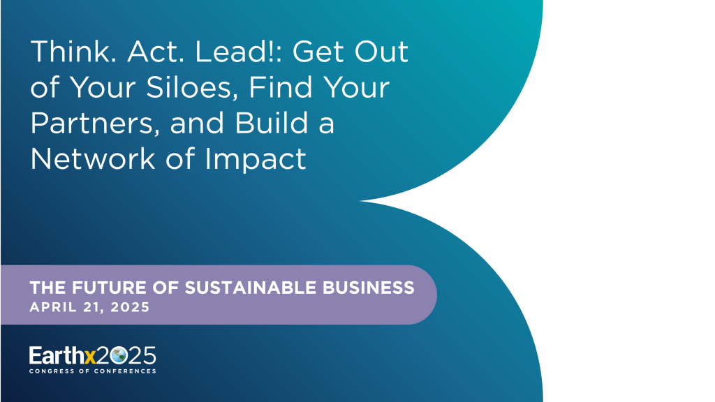 Think. Act. Lead!: Get Out of Your Siloes, Find Your Partners, Build a Network of Impact