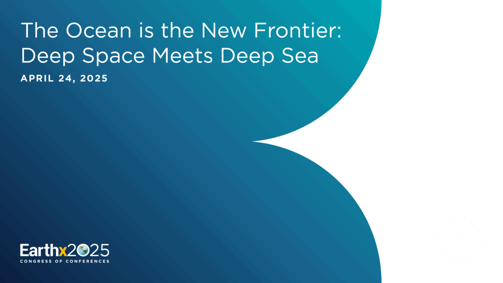 The Ocean is the New Frontier: Deep Space Meets Deep Sea