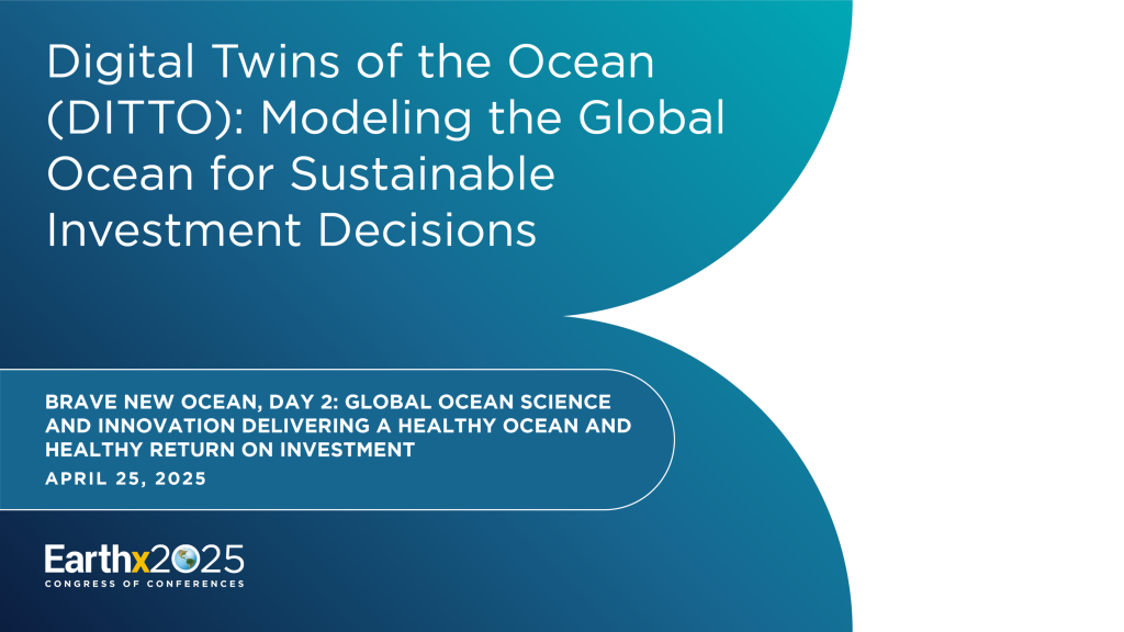 DITTO: Modeling the Global Ocean for Sustainable Investment Decisions