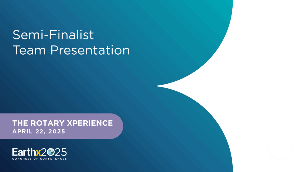 Semi-Finalist Team Presentation