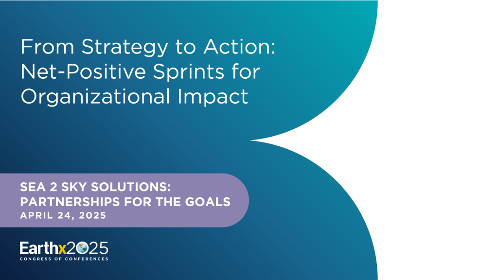 From Strategy to Action: Net-Positive Sprints for Organizational Impact